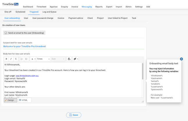 Messaging and alerting via SMS and email